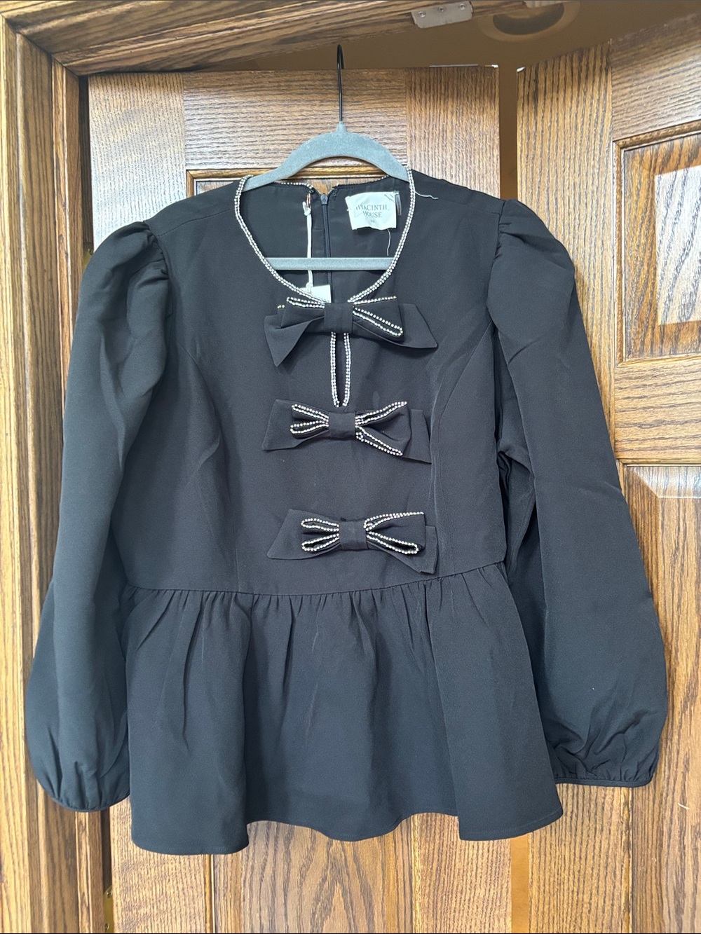 NWT XXL Hyacinth House embellished blouse